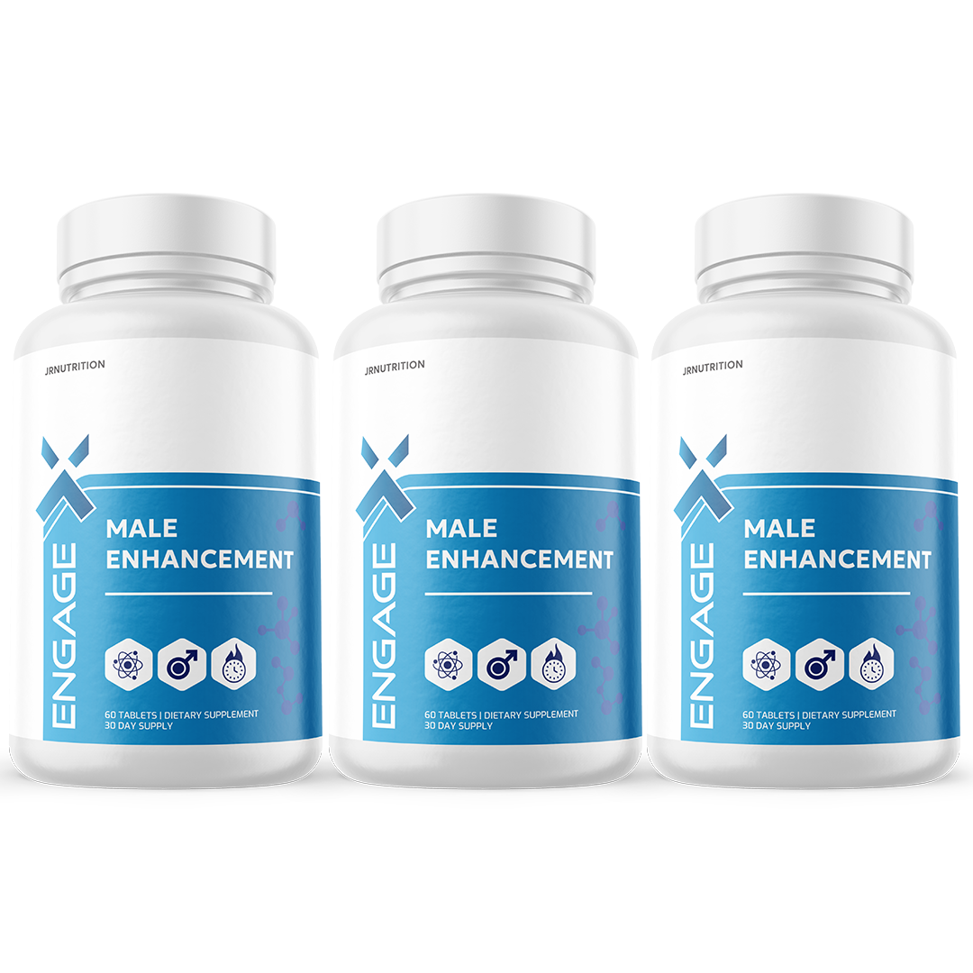 Engage X - Male Enhancement Dietary Supplement 60 Tablets (3 Pack)