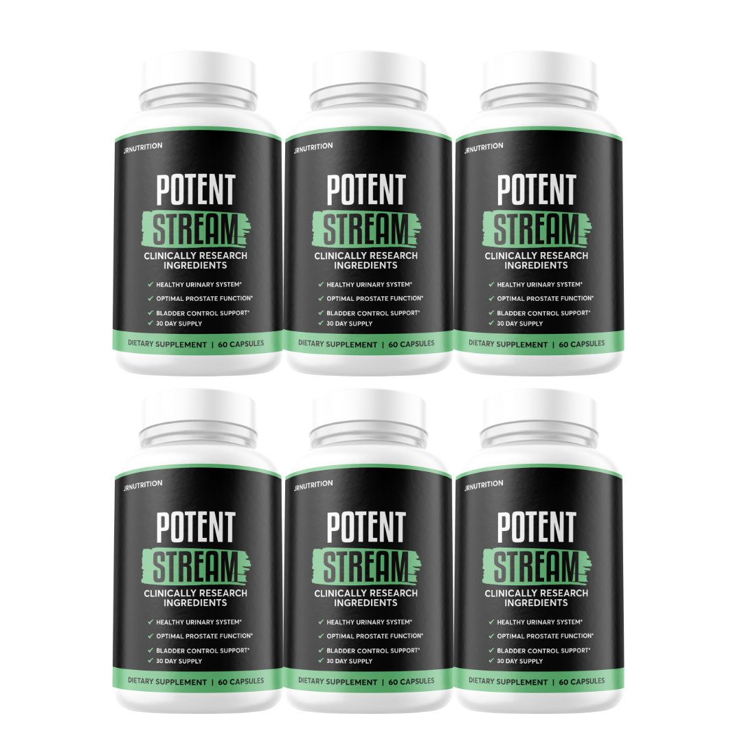 Potent Stream - Prostate Support Dietary Supplement (6 Pack)