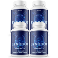 Synogut Pills Dietary Supplement for Gut Health - 4 Bottles