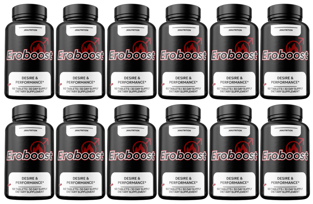 Eroboost - Male Enhancement Dietary Supplement (12 Pack)