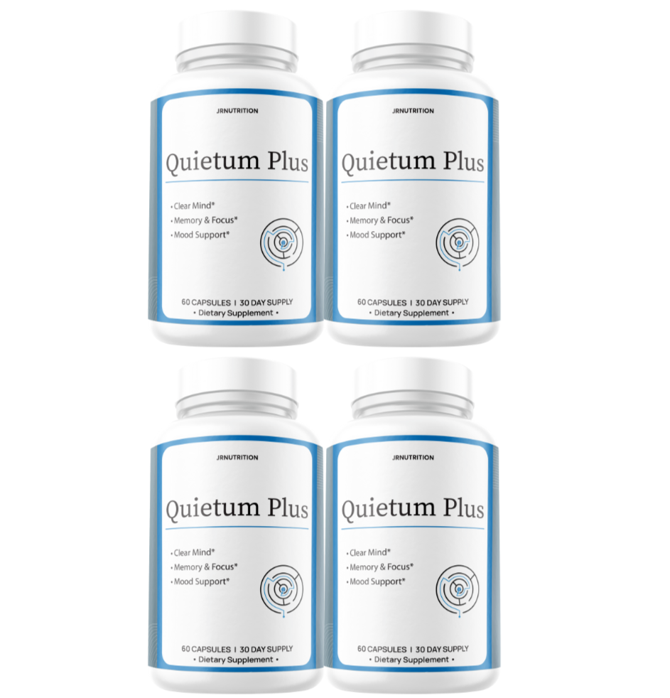 Quietum Plus - Mood Support Dietary Supplement (4 Pack)