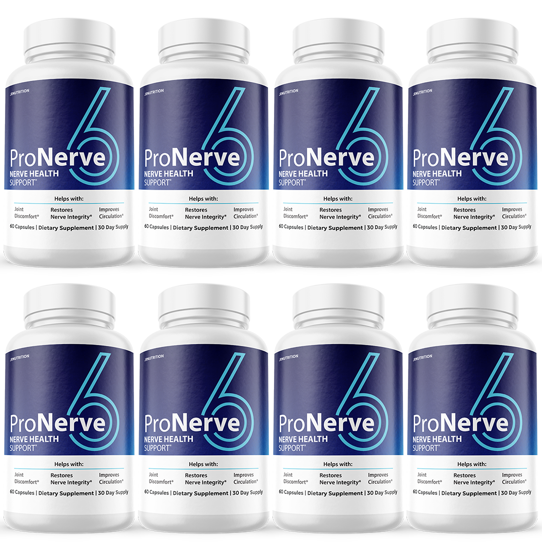 ProNerve6 Nerve Health Supplement to Support Nerve Functions Relief -8 Bottles