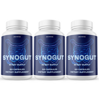 Synogut Pills Dietary Supplement for Gut Health - 3 Bottles