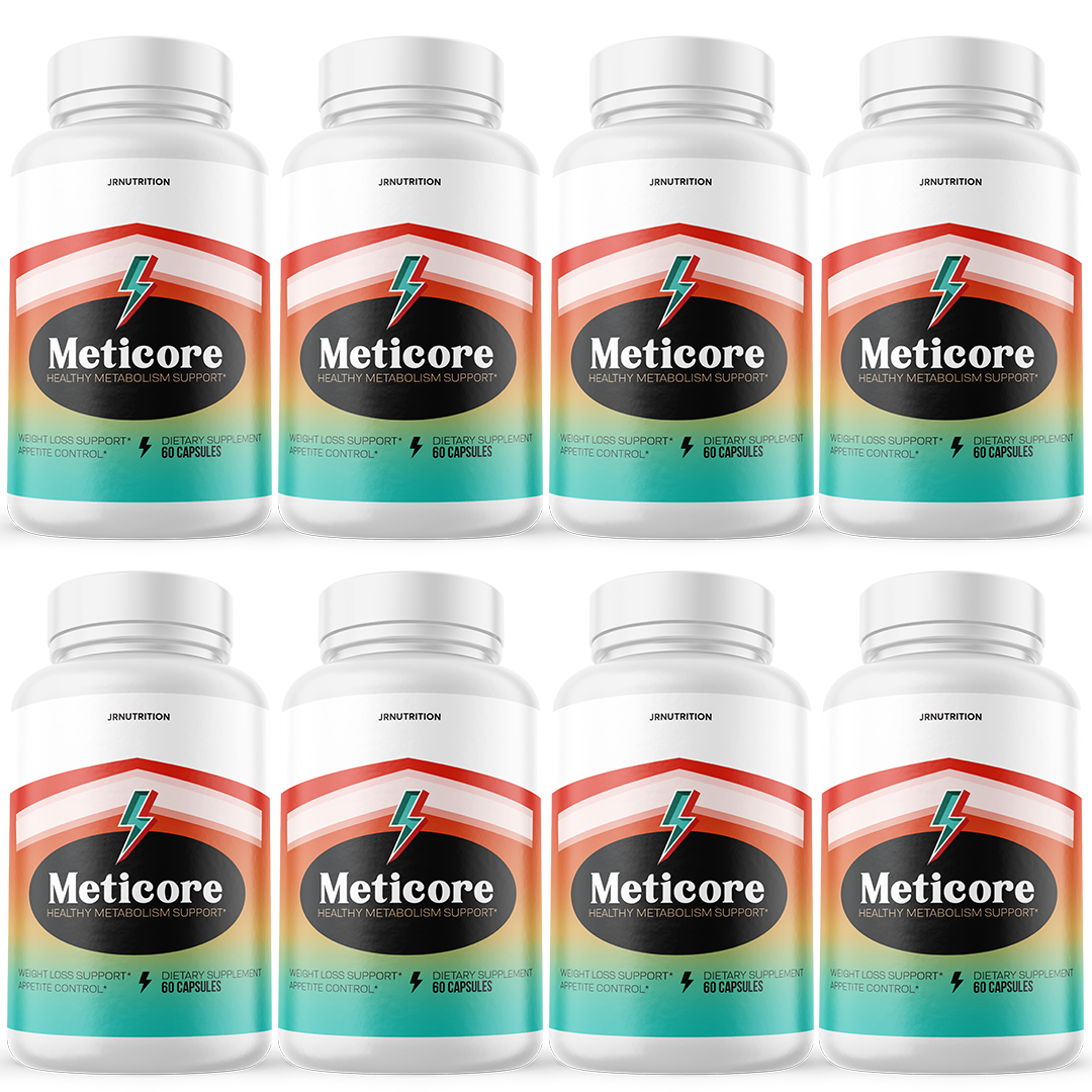 Meticore - Weightloss Dietary Supplement 60 capsules (8 Pack)