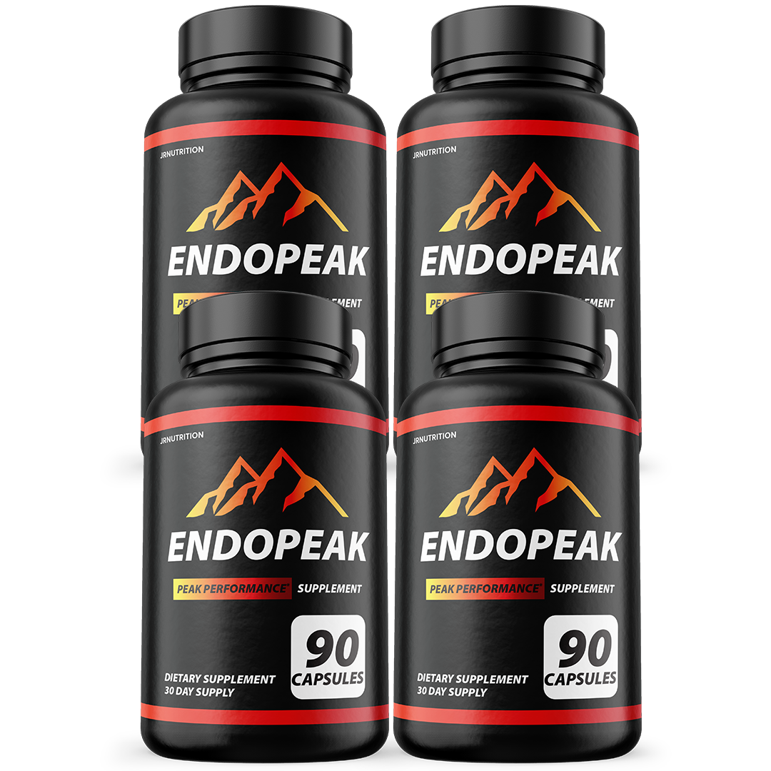 Endopeak Male - Endopeak Male Vitality Support Supplement - 4 Bottles