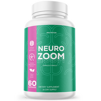 Neuro Zoom - Cognitive Support Dietary Supplement 60 Capsules (2 Pack)