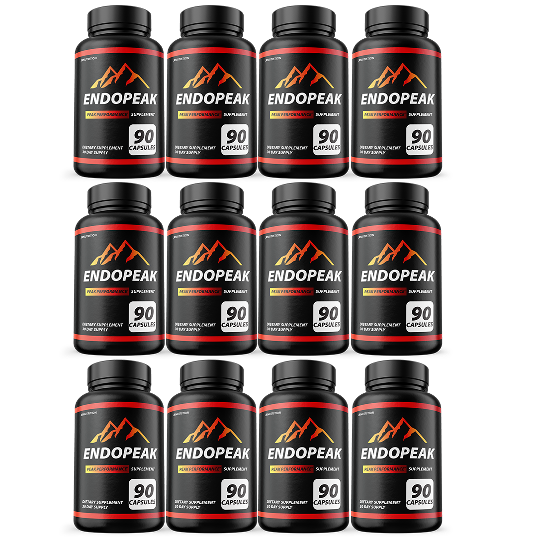 Endopeak Male - Endopeak Male Vitality Support Supplement - 12 Bottles
