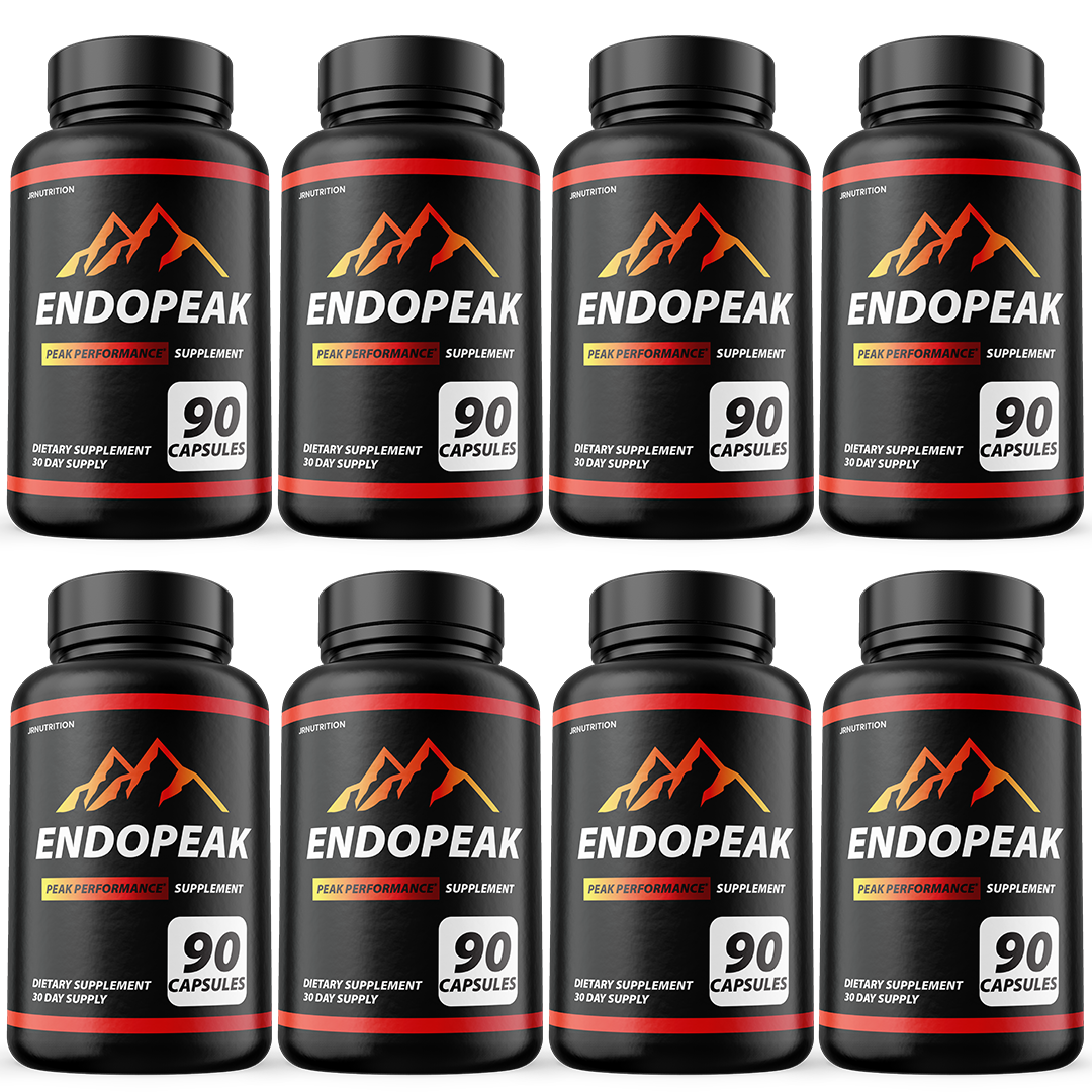 Endopeak Male - Endopeak Male Vitality Support Supplement - 8 Bottles
