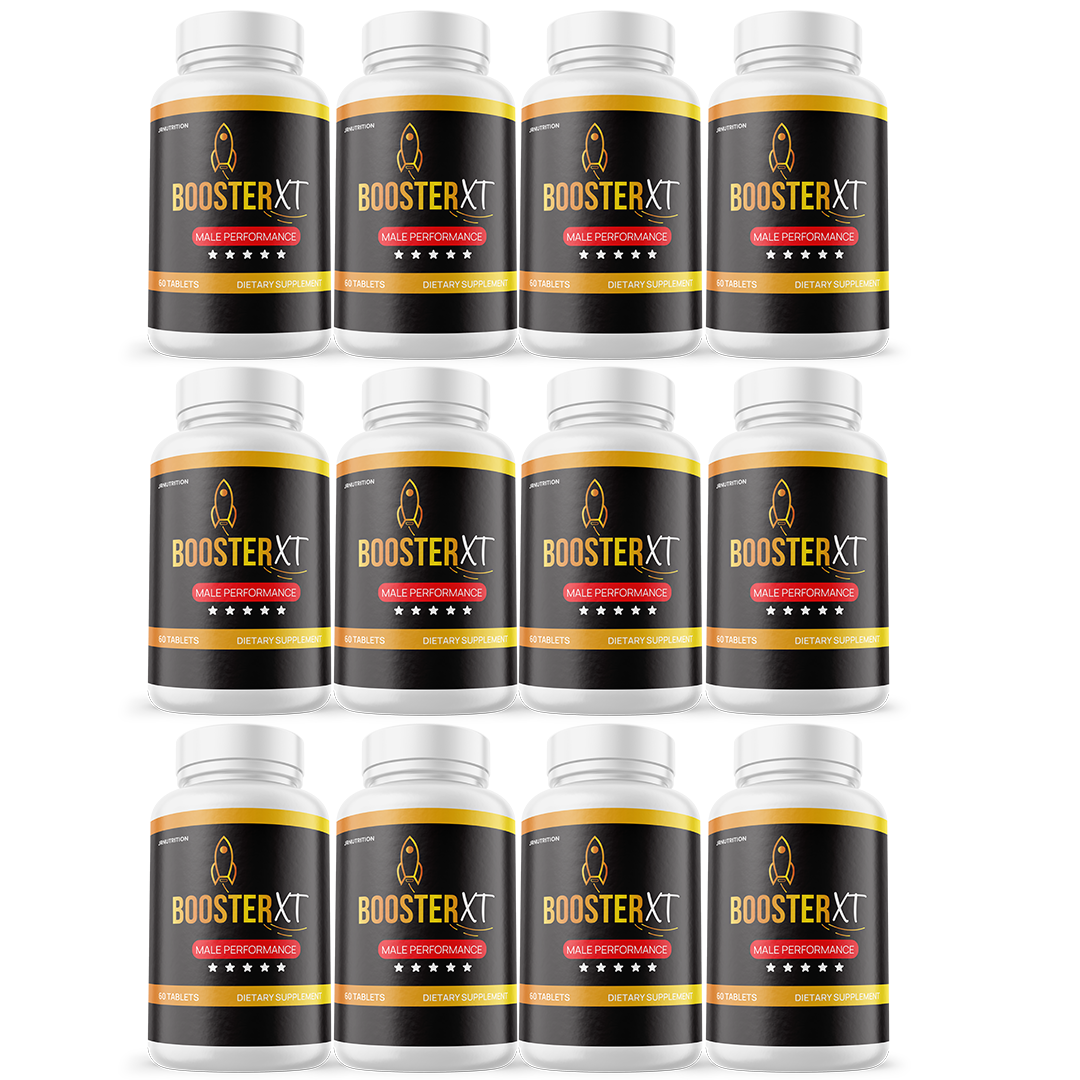 Booster XT Male to Boost T-Levels for Enhanced Intimate Drive -12 Bottles