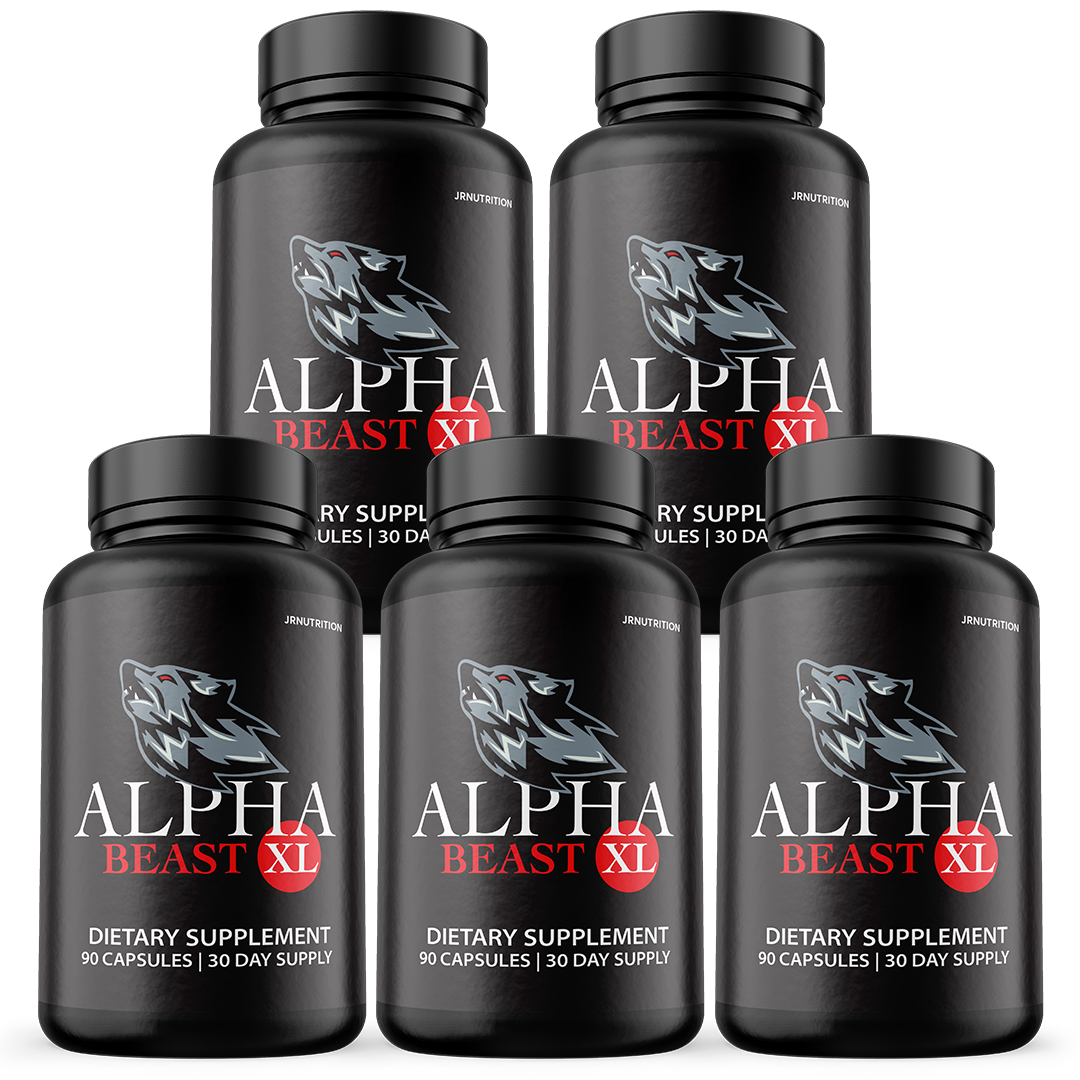 Alpha Beast XL - Male Virility - 5 Bottles – justripenutrition