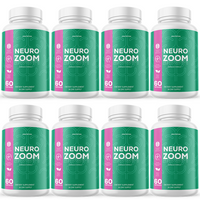 Neuro Zoom - Cognitive Support Dietary Supplement 60 Capsules (8 Pack)