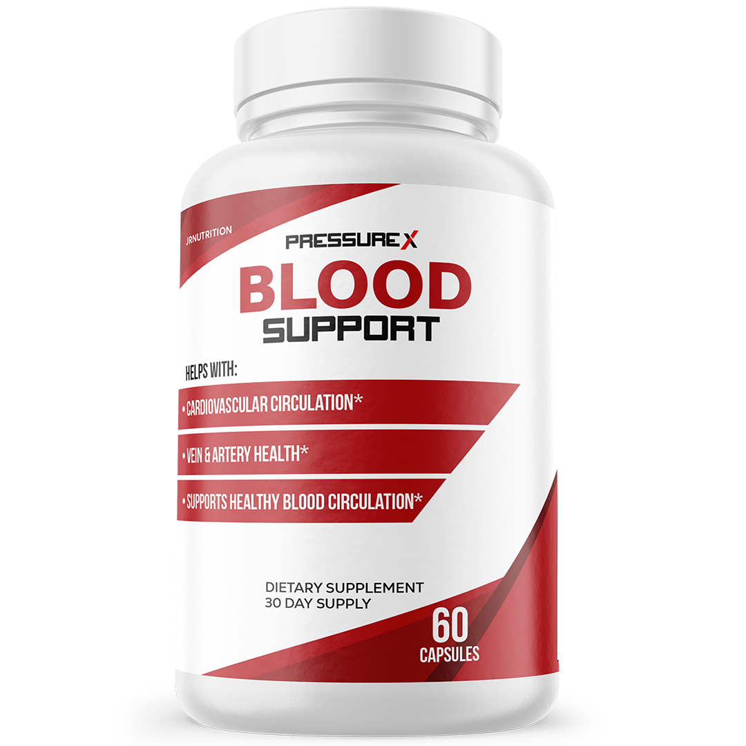 Pressure X Blood Support to Balance Blood Pressure & Sugar Levels - 60 Capsules