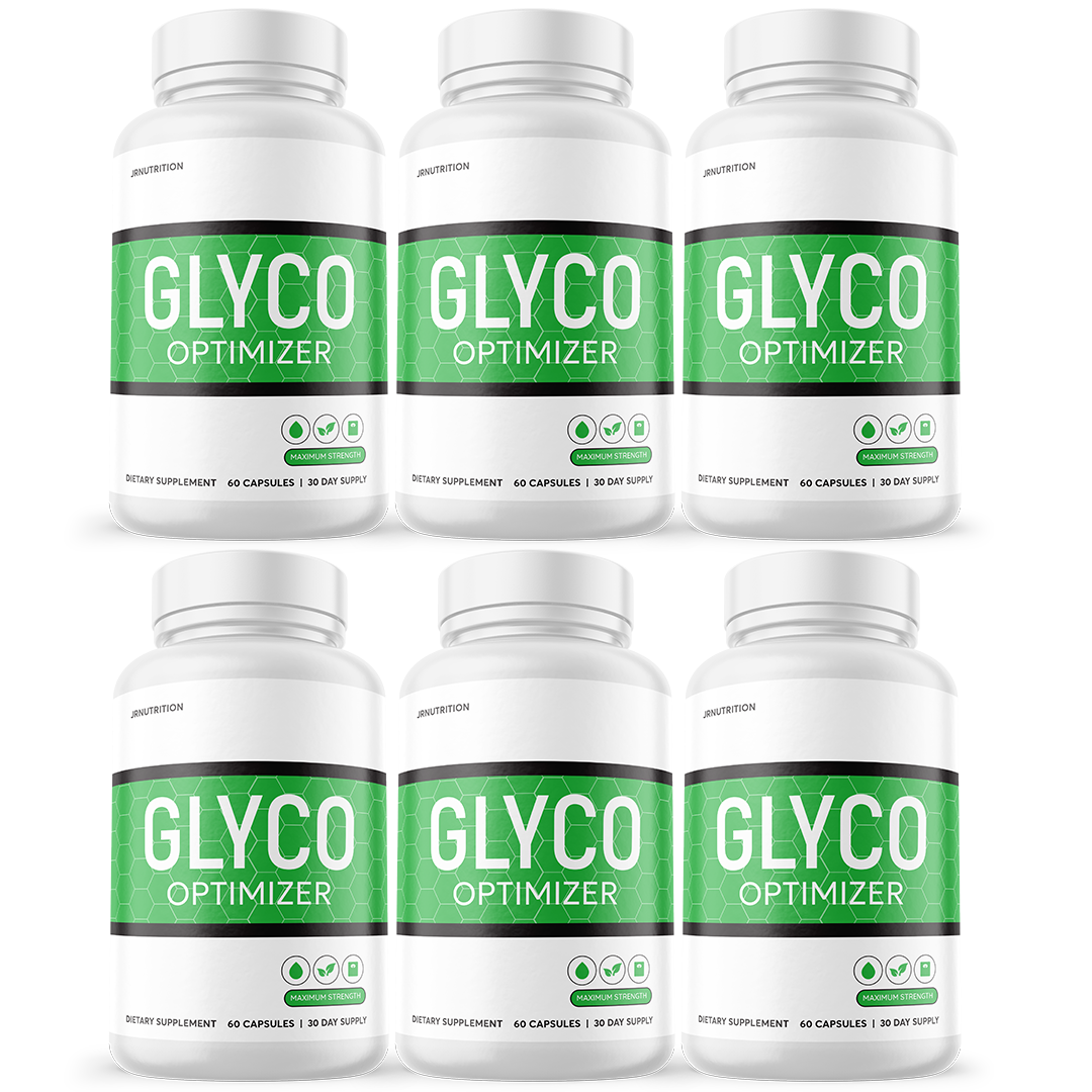 Glyco Optimizer - Blood Sugar Dietary Supplement 60 Capsules (6 Pack)
