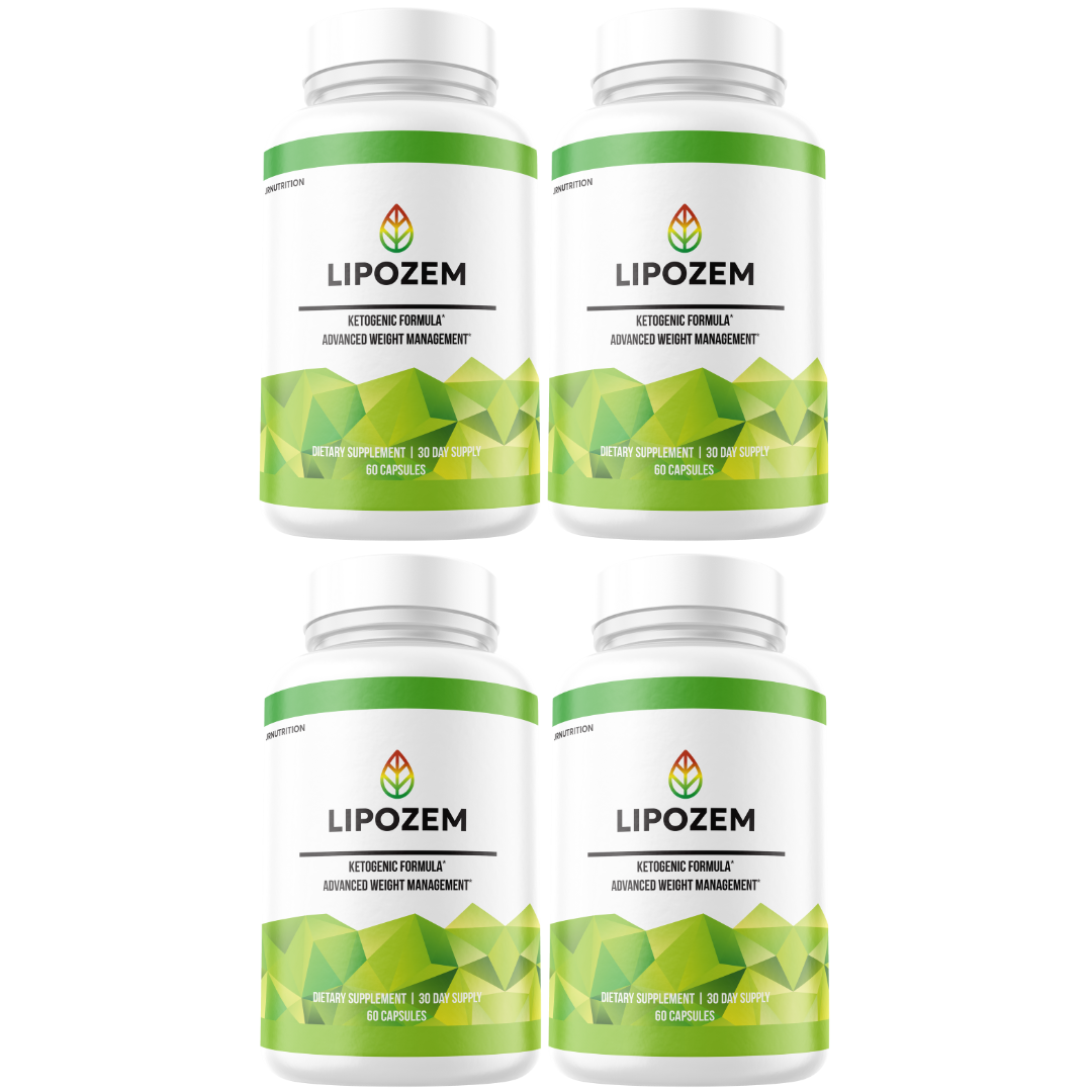 Lipozem - Weight Management Dietary Supplement 60 Capsules (4 Pack)