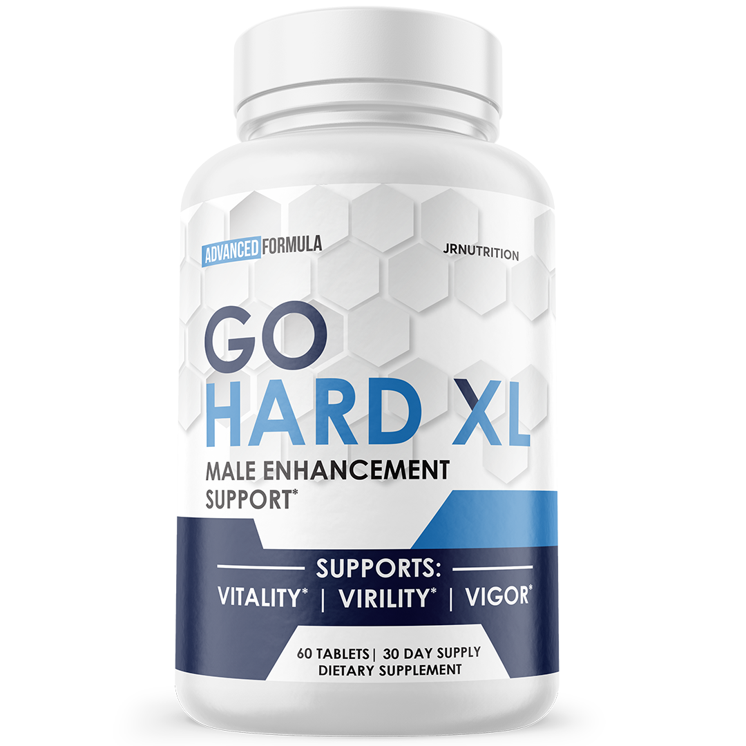Go Hard XL - Male Virility - 8 Bottles