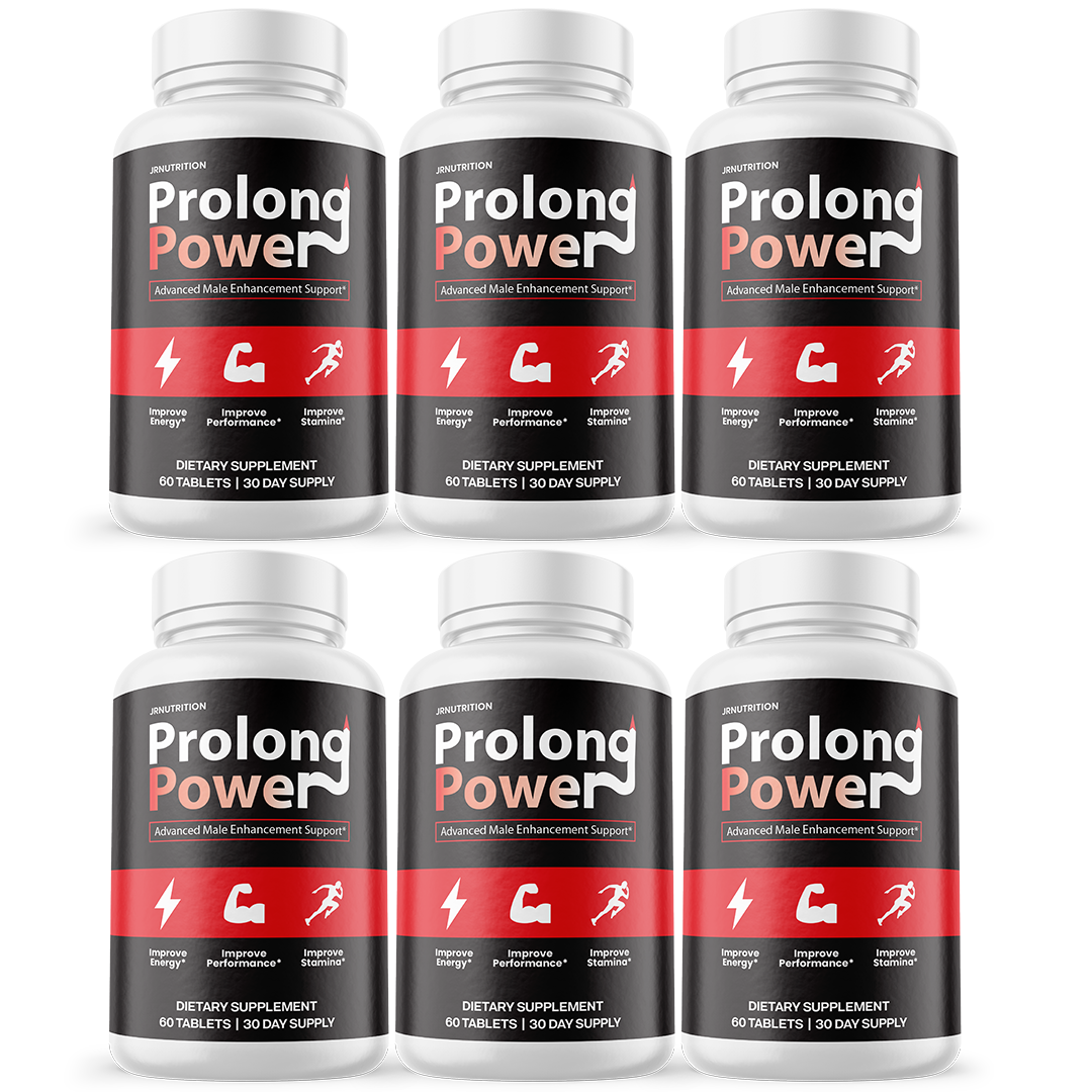 Prolong Power Tablets - Prolong Power Male Tablets- 6 Bottles