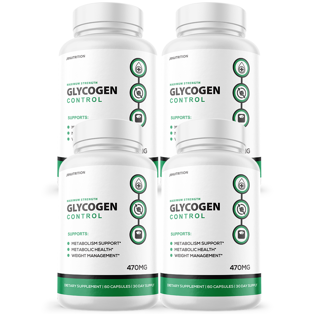 Glycogen Control Blood Capsules, Blood Sugar Control Pills -4 Bottles