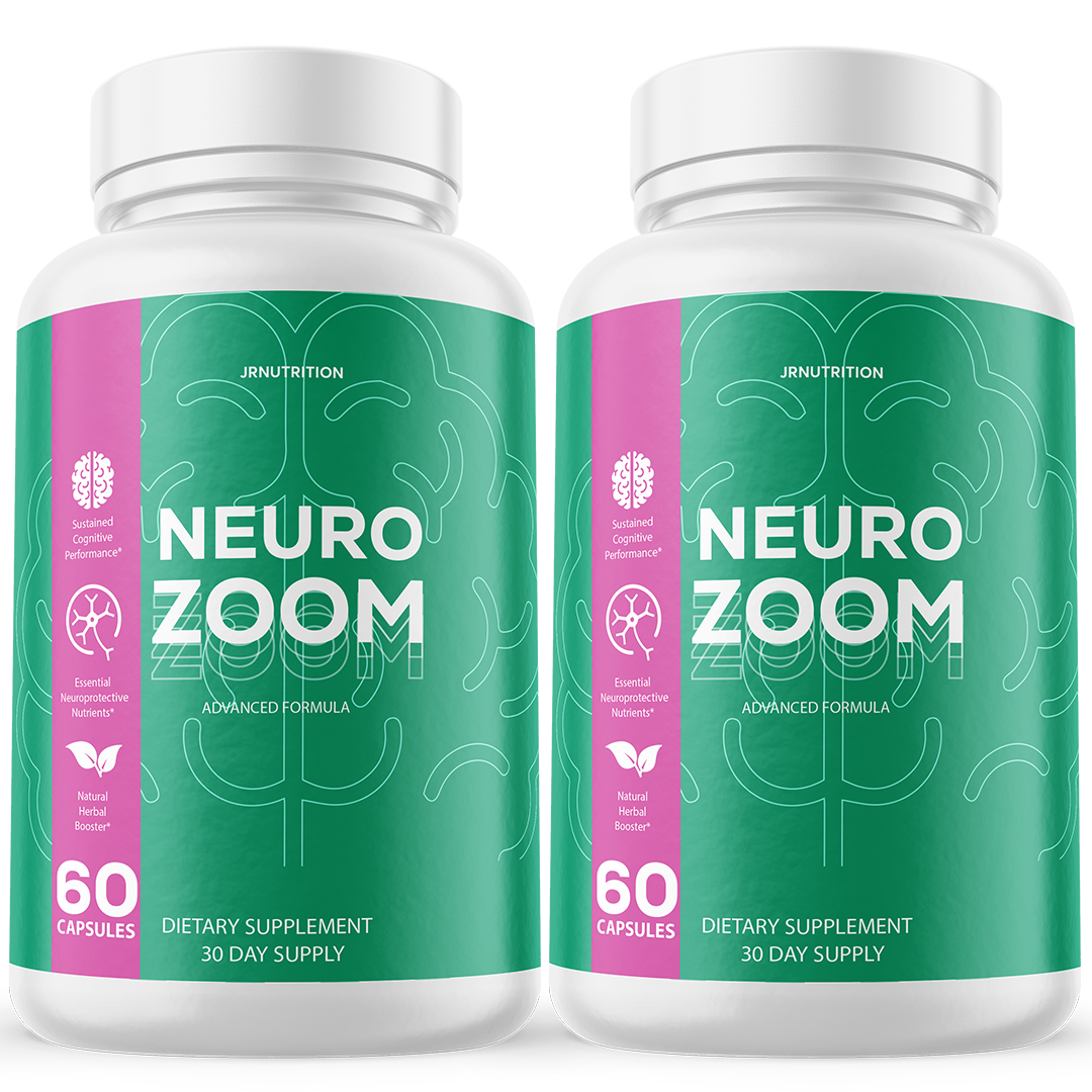 Neuro Zoom - Cognitive Support Dietary Supplement 60 Capsules (2 Pack)