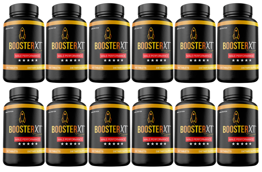 Booster XT - Male Enhancement Dietary Supplement (12 Pack)