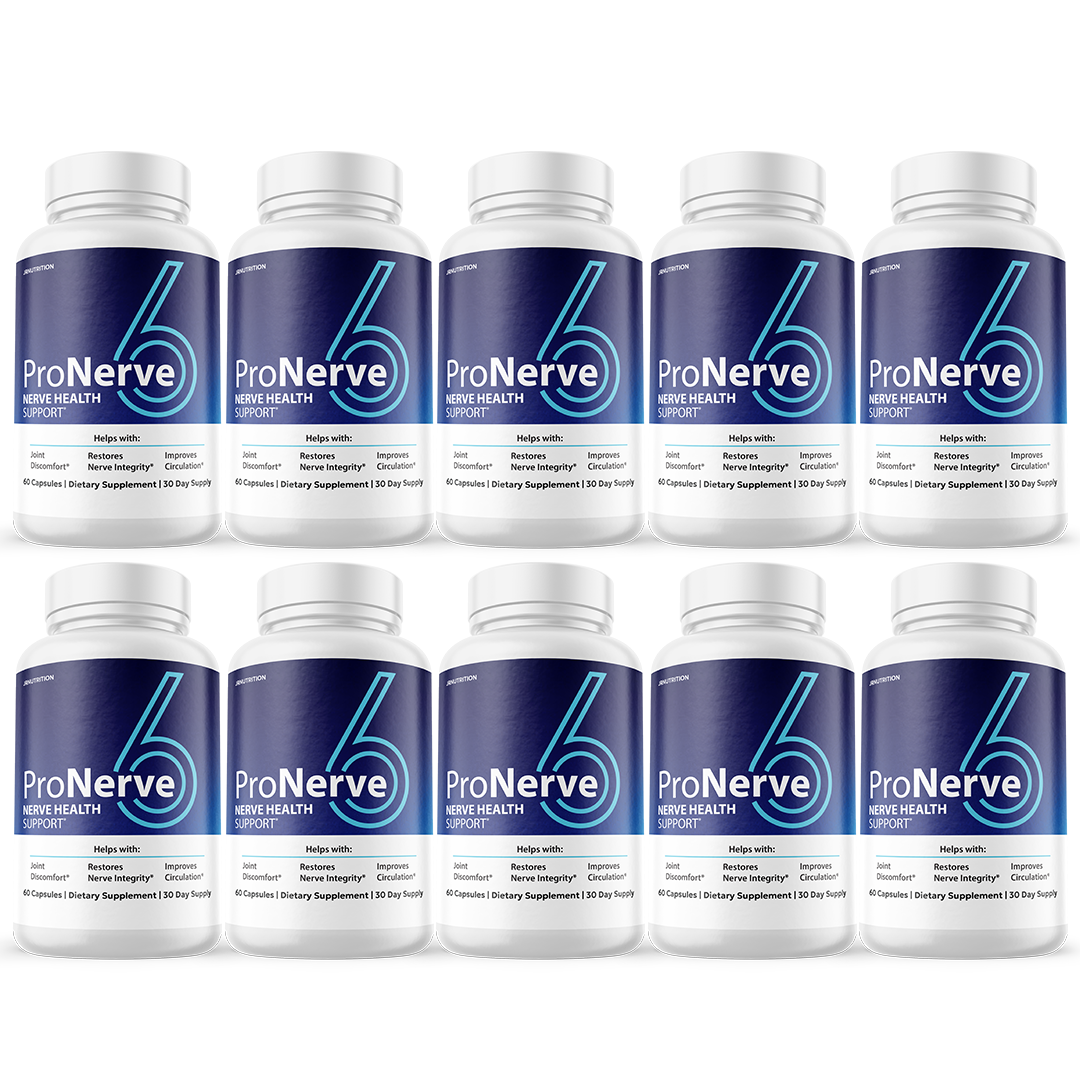 ProNerve6 Nerve Health Supplement to Support Nerve Functions Relief -10 Bottles