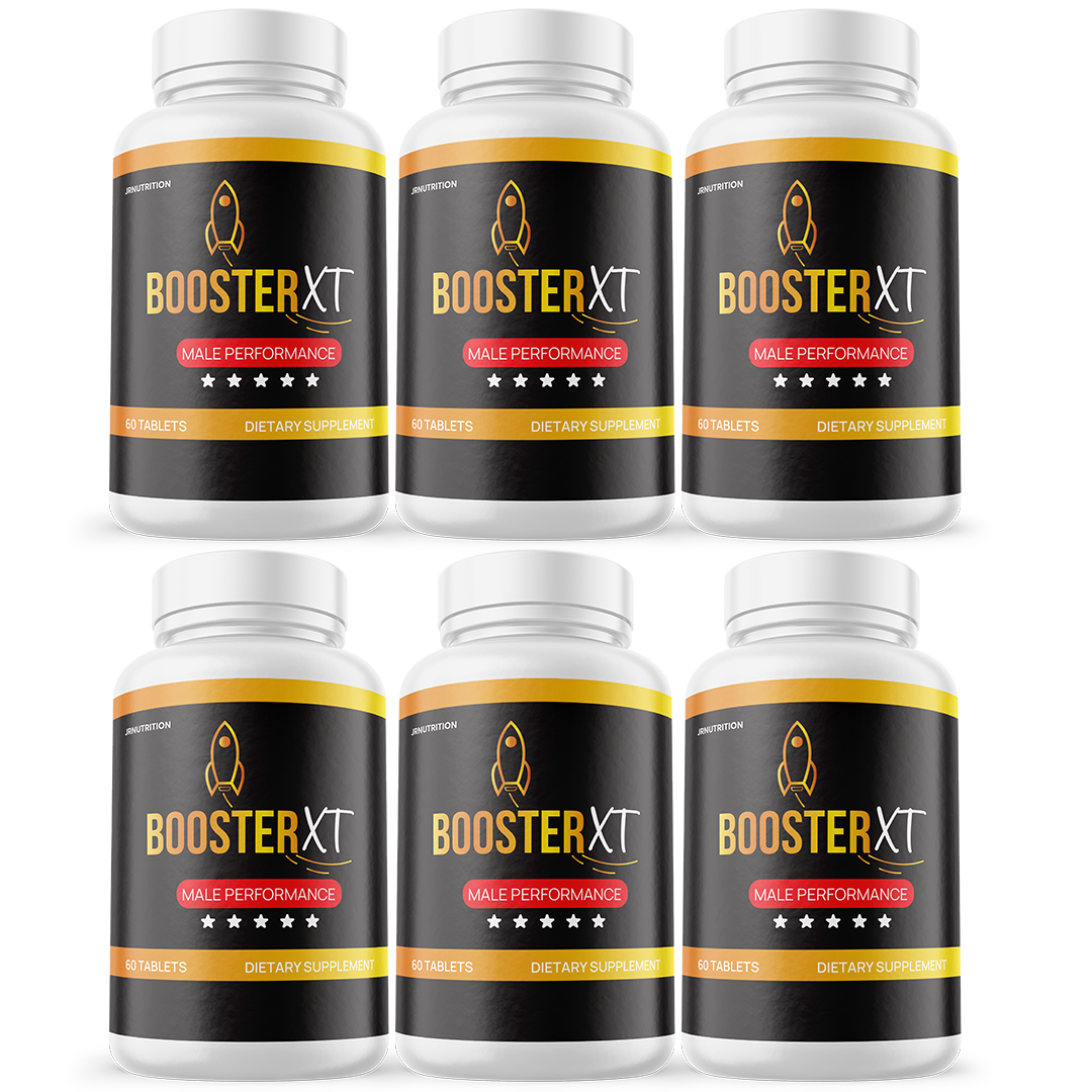 Booster XT Male to Boost T-Levels for Enhanced Intimate Drive - 6 Bottles