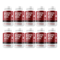 Blood Flow Max - Blood Formula Dietary Supplement (10 Pack)