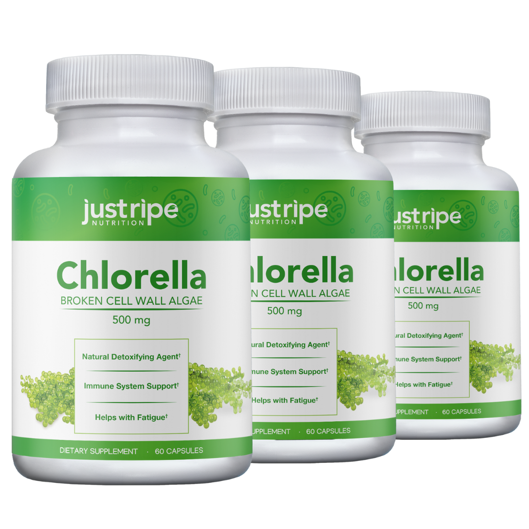 Chlorella Broken Cell Wall Algae - 6 Bottles