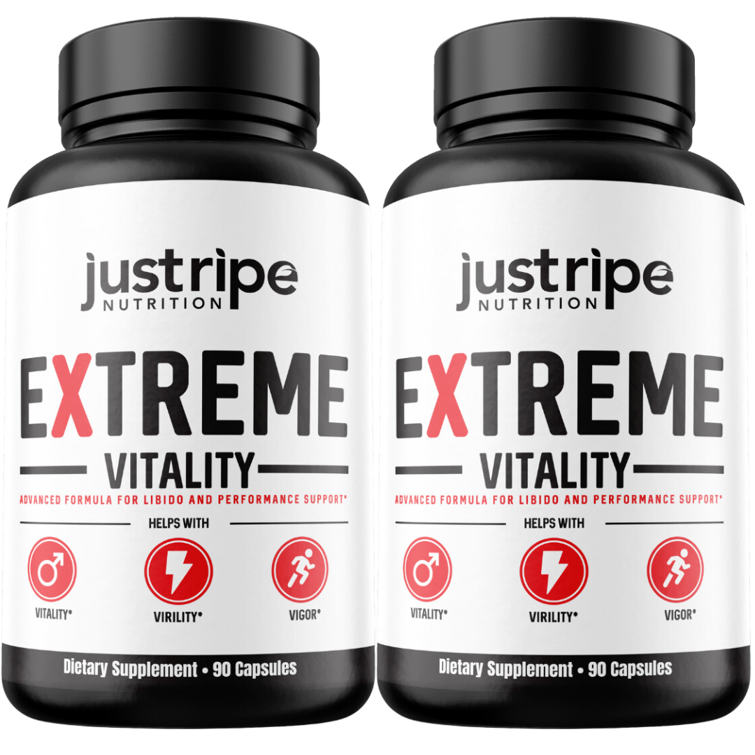 Extreme Vitality - Male Vitality Pills - Performance Support - 2 Pack