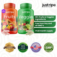 Balance of Fruits and Veggies Whole Food Supplements - Made by Just Ripe Nutrition