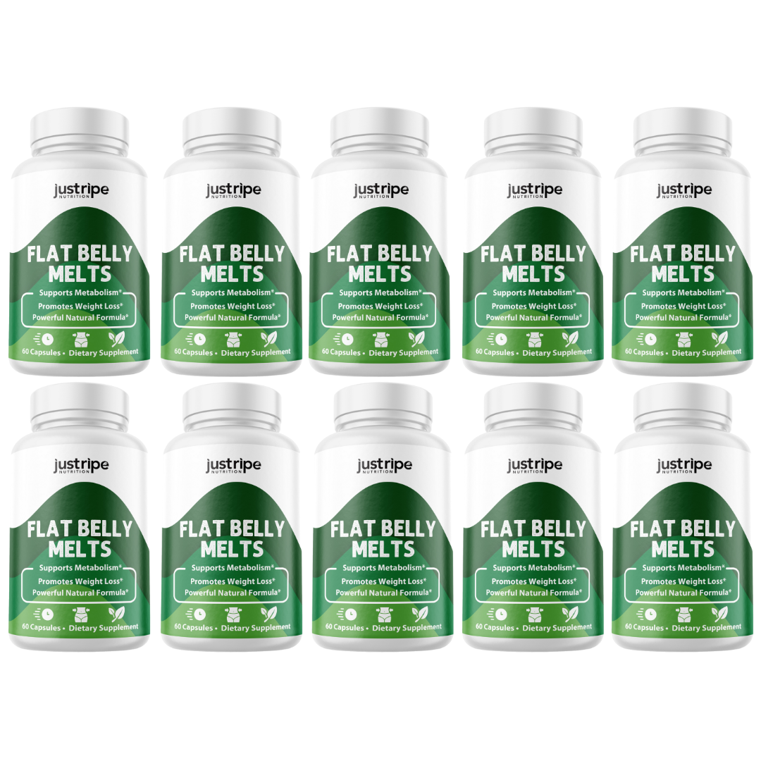 Flat Belly Melts Supplement-Supports Metabolism Advanced Formula,10 Pack