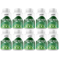 Flat Belly Melts Supplement-Supports Metabolism Advanced Formula,10 Pack