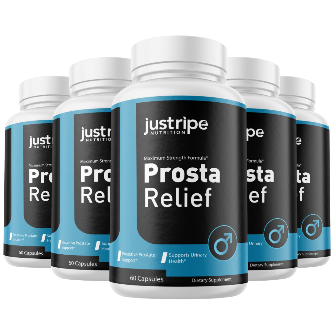 5 Pack Prosta Relief Urinary Tract Healthy Bladder - 60 Capsules