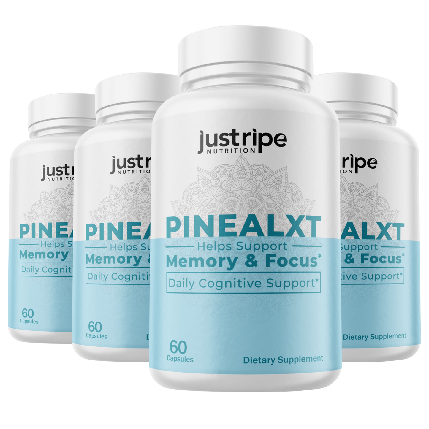 4 Pack Pineal XT Capsules to Support Gland Functions and Energy Levels 60ct