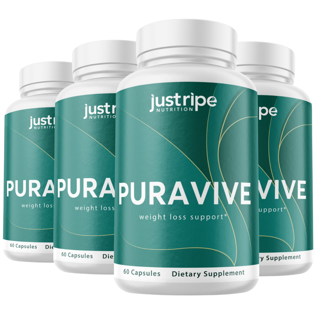 4 Pack Puravive Weight Loss Support 60 Capsules