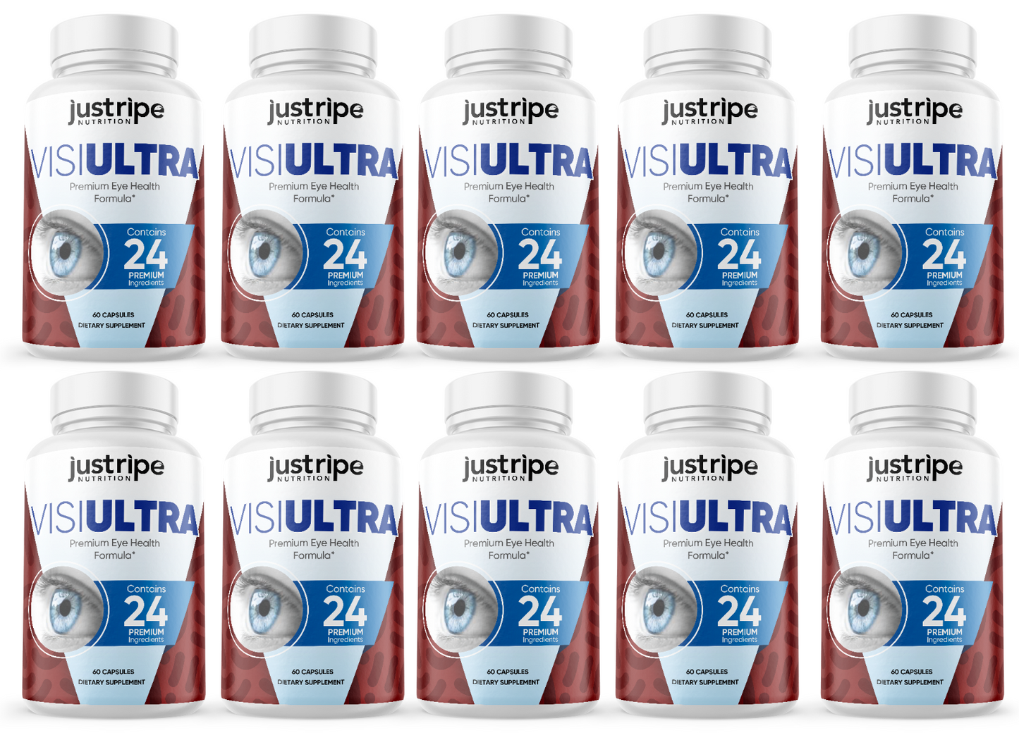 Visiultra Premium Eye Health Supplement Supports Healthy Vision, 10 Pack