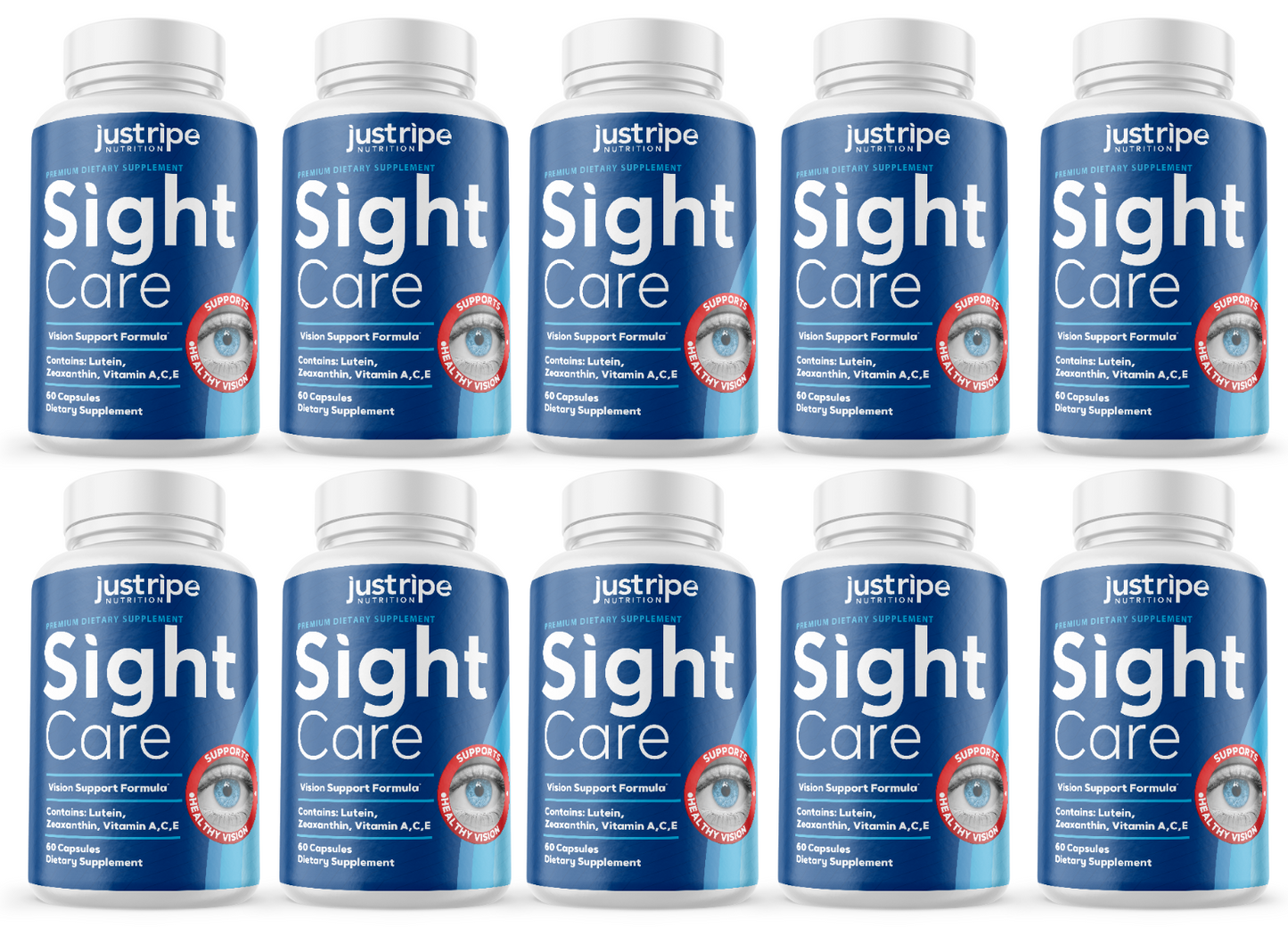 Sight Care Vision Supplement Pills,Supports Healthy Vision & Eyes, 10 Pack