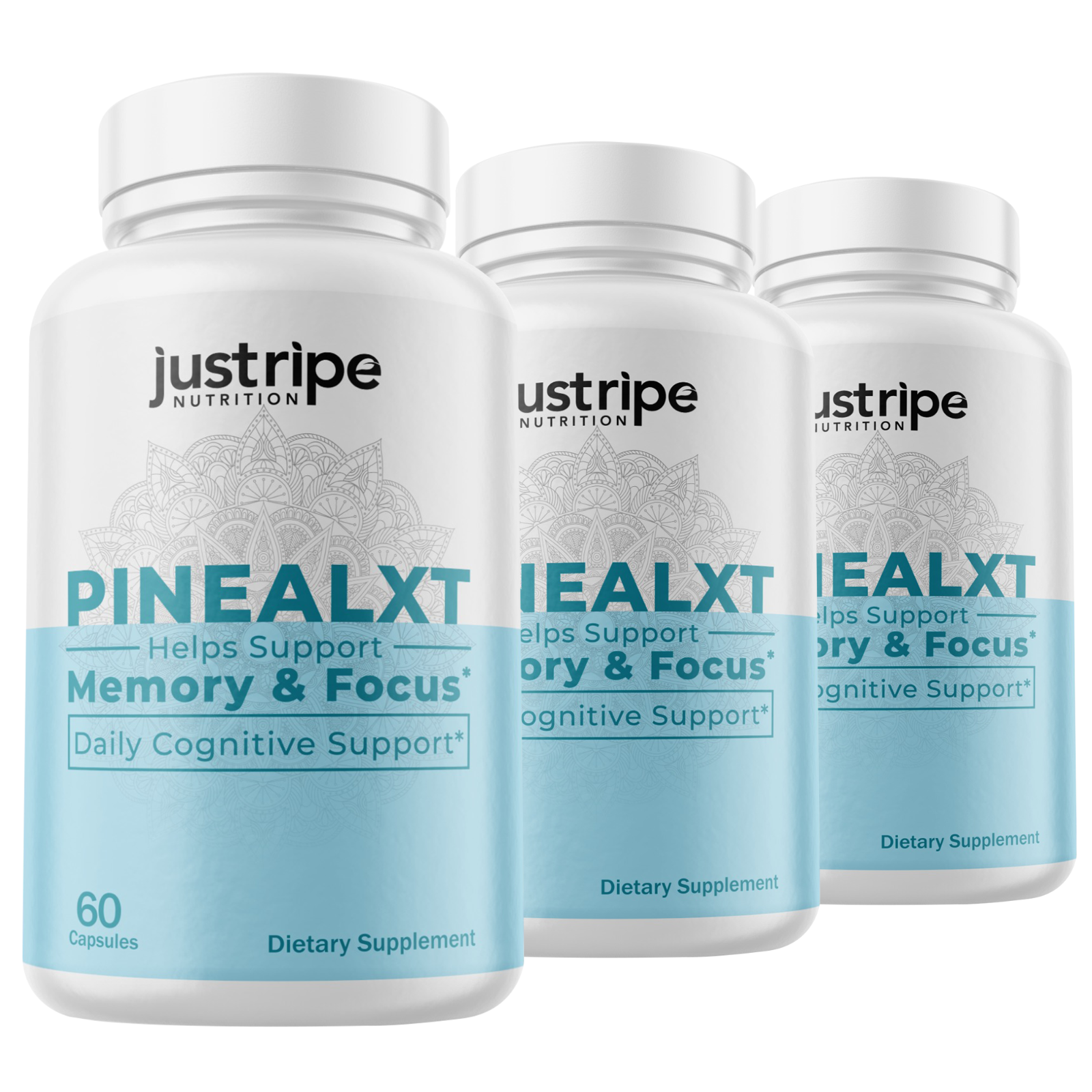 3 Pack Pineal XT Capsules to Support Gland Functions and Energy Levels 60ct