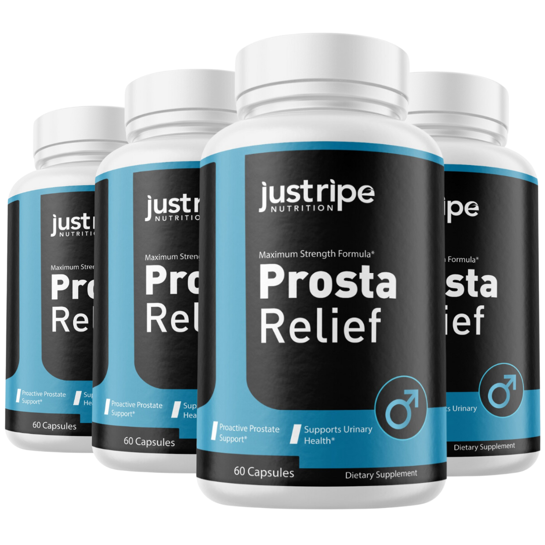 4 Pack Prosta Relief Urinary Tract Healthy Bladder - 60 Capsules