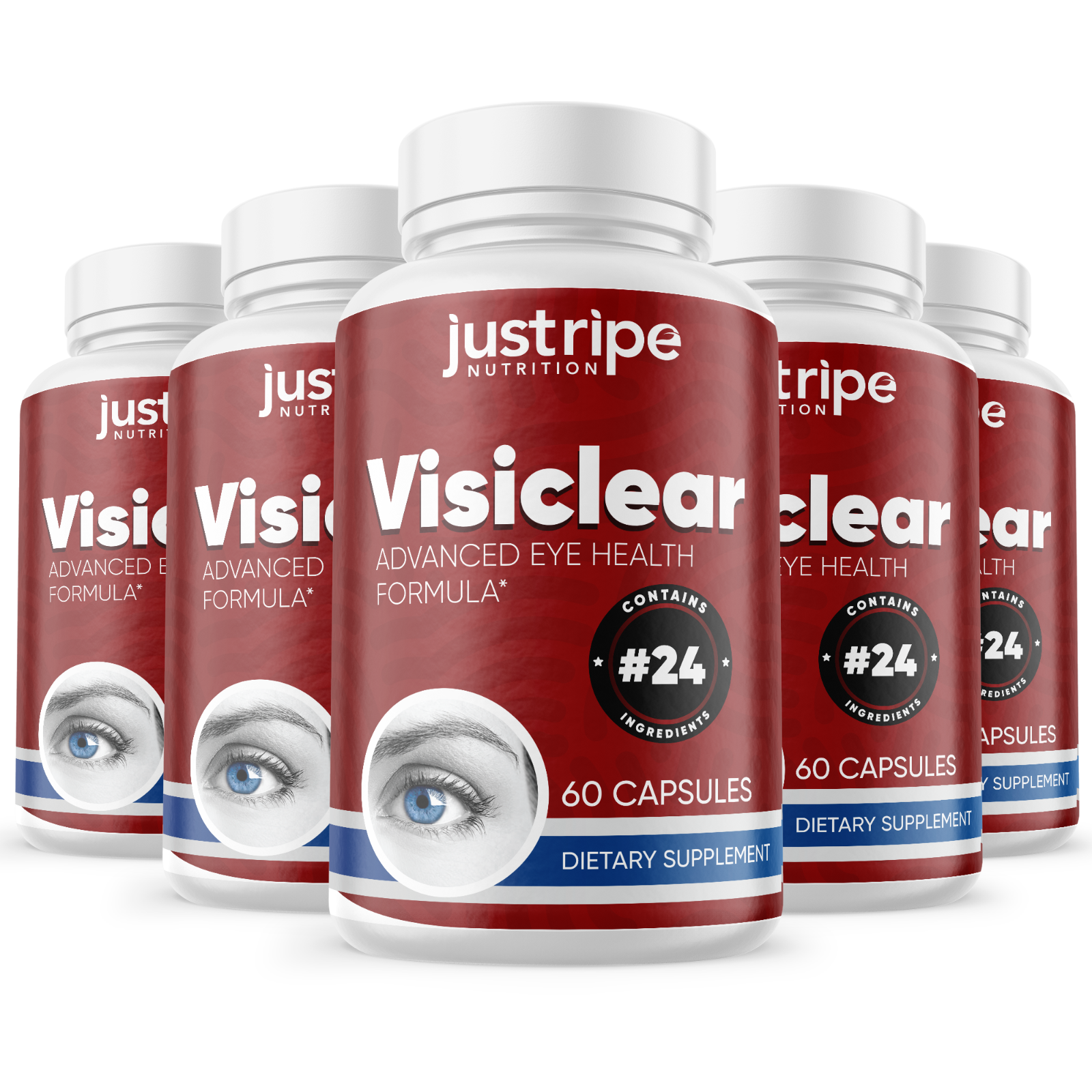 5 Pack VisiClear Advanced Eye Formula for Eyes Supplement Formula