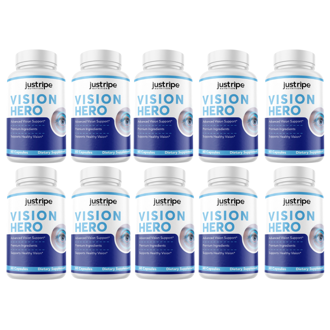 Vision Hero Eye Supplement Supports Healthy Vision, 10 Pack