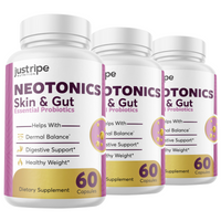 3 Pack Neotonics - Neotonics Skin & Gut Probiotics Supplement Pills