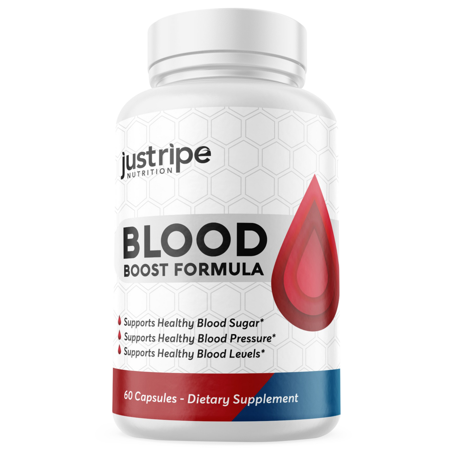 Blood Boost Formula Blood Flow Accelerator By Just Ripe - 60 Capsules