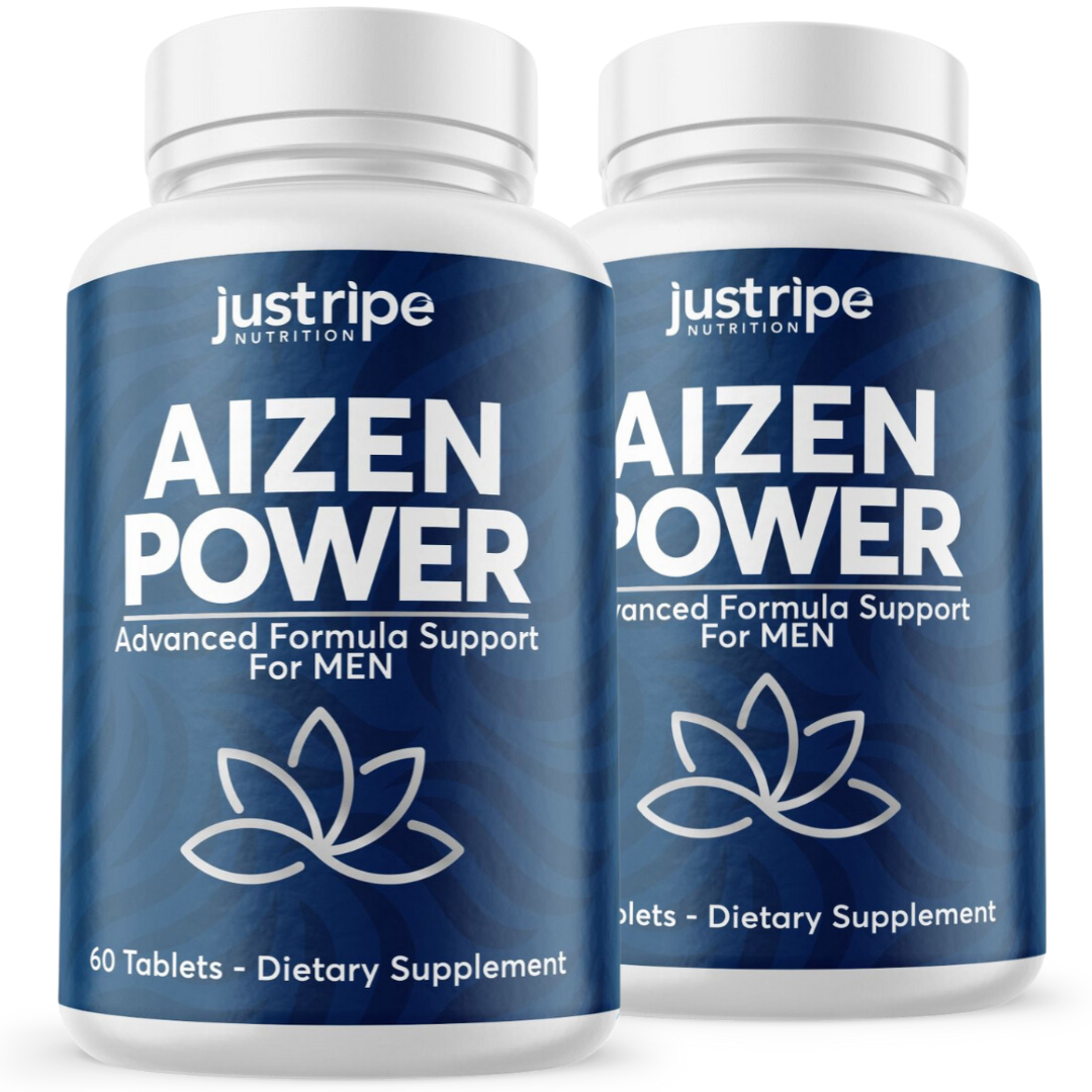 2 Pack Aizen Power Male Supplement for Drive & Energy 60ct