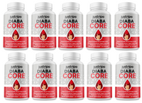 DiabaCore - Blood Sugar Formula, Natural ingredients for health levels, 10 Pack