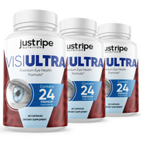 3 Pack Visiultra Premium Eye Health Supplement Supports Healthy Vision- 60 Caps